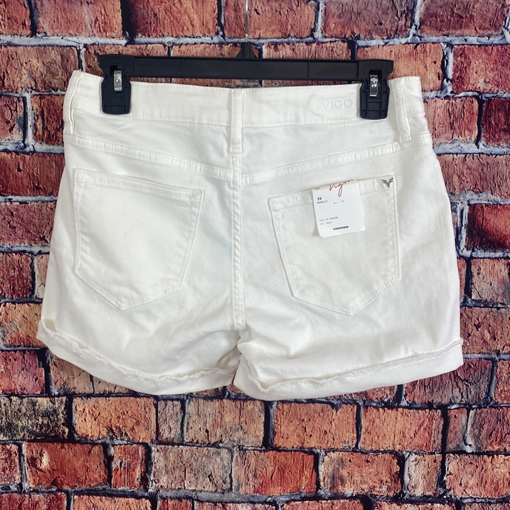 Vigoss Marley Cuffed Distressed Short - Picture 2 of 6